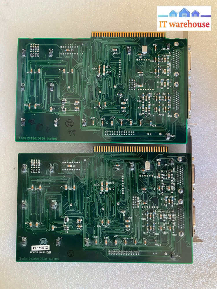 ~ (Lot Of 2) Gmi 050G100243 Pn 020G100243 With Two 748481-5 0604 26-Pin Port