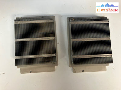 ~ Lot Of 2 Heat Sink For Hp Proliant 654757-001 667880-001 653235-003 670529-001