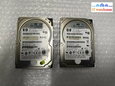 + Lot Of 2 Hp 518006-001 2.5’ 146Gb Sas Hard Drive @@@