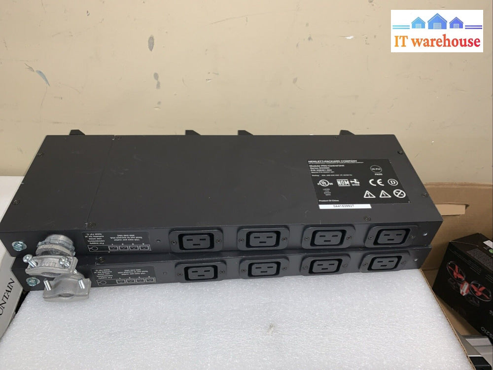 Lot Of 2 Hp Modular Pdu Control Unit Eo4503 228481-004 Inc Vat