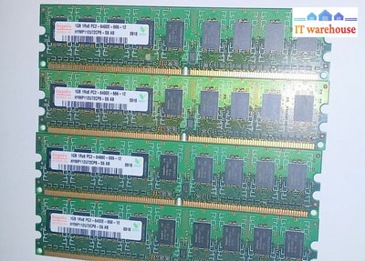 Lot Of 2 Hynix 1Gb Ddr2 Pc2-6400 Ram Hymp112U72Cp8-S6 Ab (For Server)