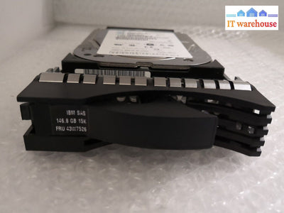 + *Lot Of 2* Ibm 146Gb Sas 3.5 15K Hdd 146G 43W7526 43W7532 Mba3147Rc Ca06778 @@