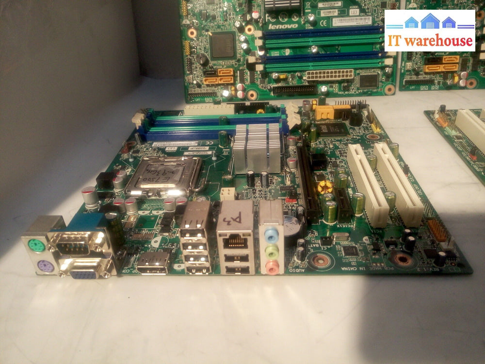 - Lot Of 2 Ibm Lenovo 89Y9301 Motherboard Socket 775 System Board(W/Cpu) @@@