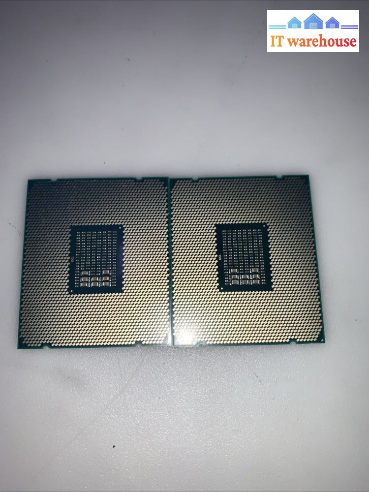 Lot Of 2 Intel Xeon E5-2630 V4 2.2Ghz 25Mb 8Gt/S 10 Core Sr2R7 Lga 2011-3