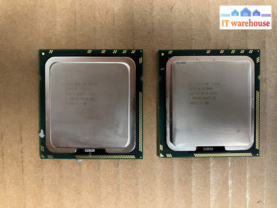 ~ (Lot Of 2) Intel Xeon E5504 Quad Core 2.00Ghz Cpu Processor Slbf9 Lga1366