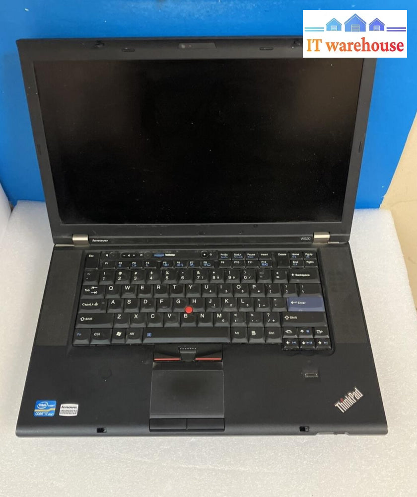 (Lot Of 2) Lenovo Thinkpad Laptop W520 / T520 (For Parts As Is Read) ~