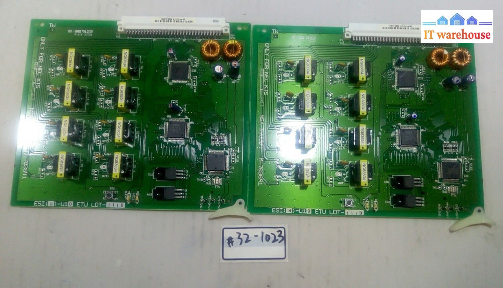 - Lot Of 2 Nec Electric Extension Circuit Card Module Nsa-173304 M-783641