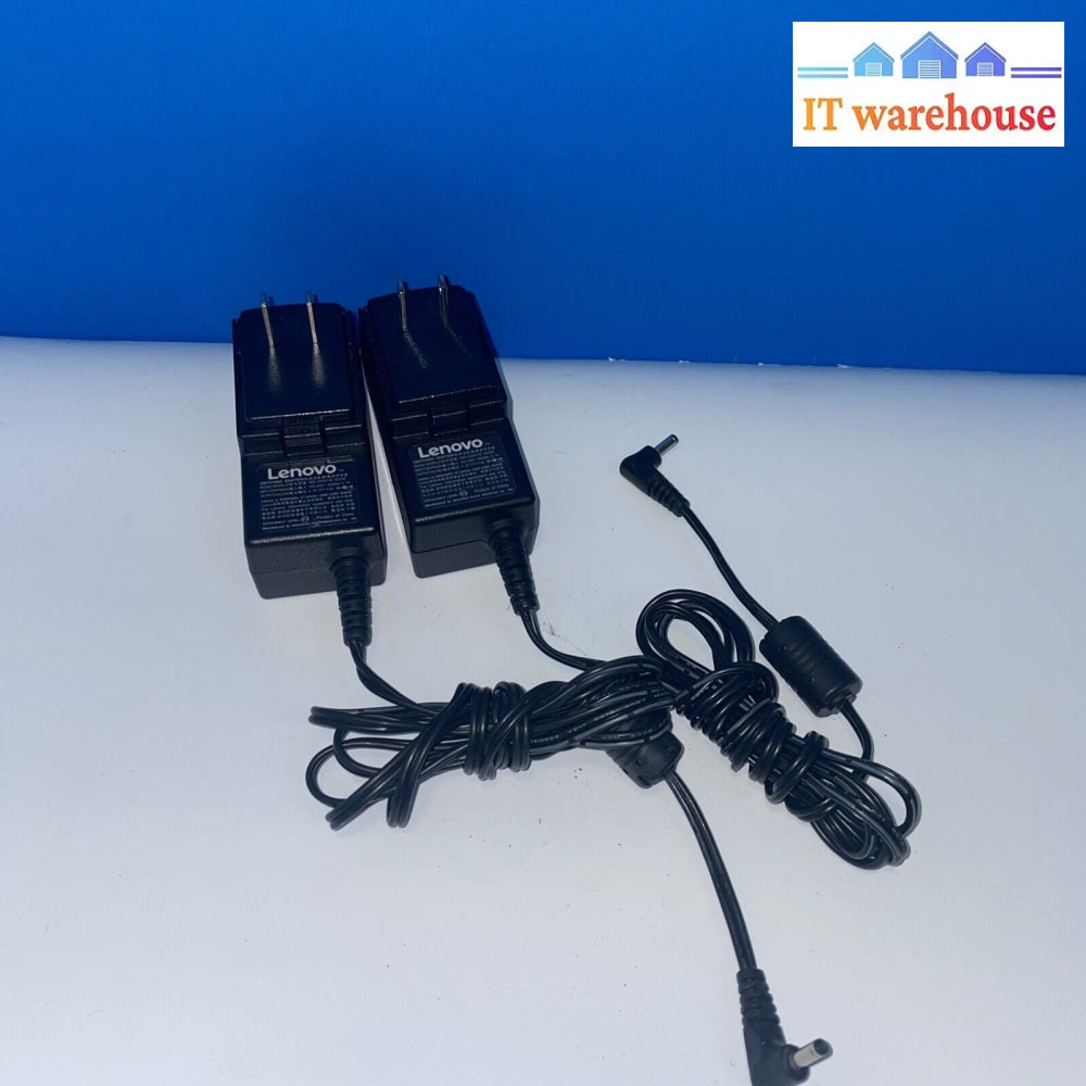 Lot Of 2 Original Lenovo Ads-25Sgp-06 5V 4A Ac Power Adapter Charger Supply