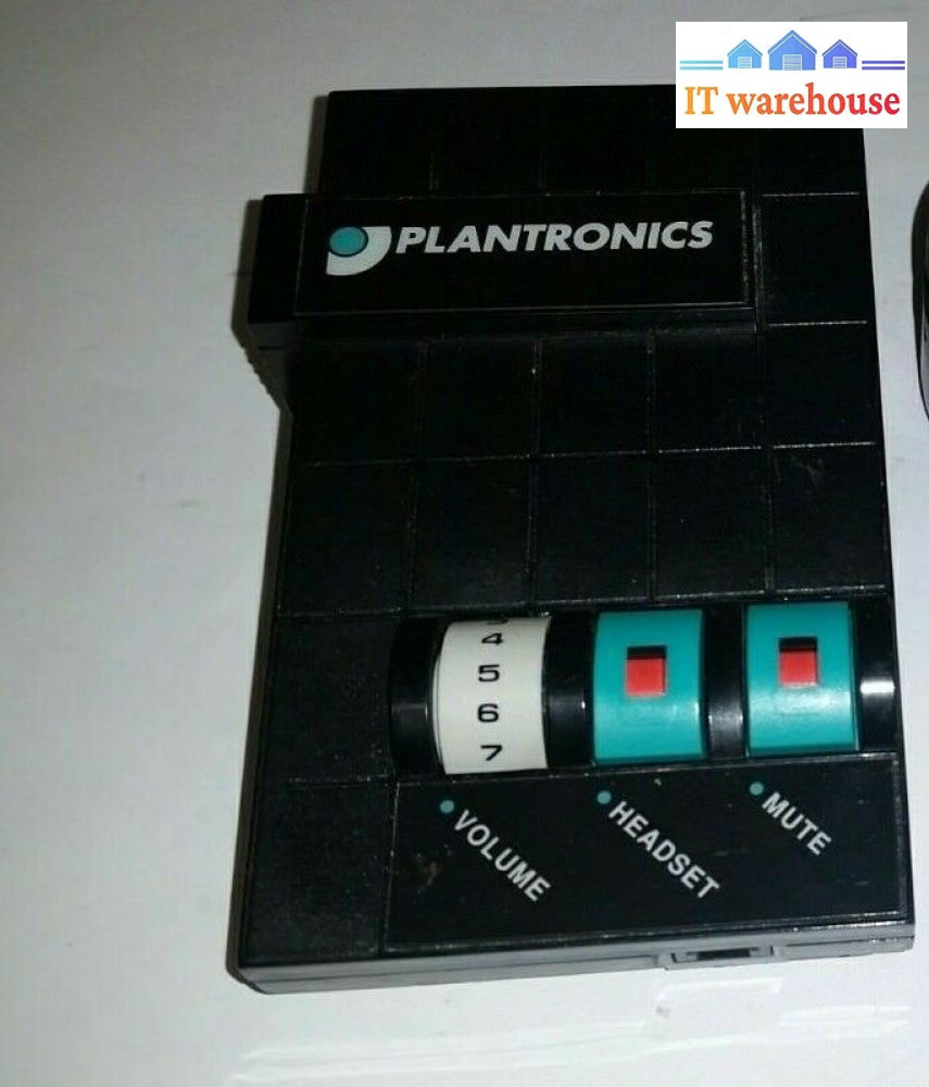 Lot Of 2 Plantronics Headset Amplifier M10 (No Adapter)