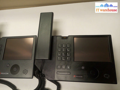 - Lot Of 2 Polycom Cx700 Ip Voip Telephone W/Ac Power