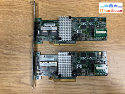 ~ Lot Of 2X 46M0851 Ibm Serveraid Sas/Sata Controller. No Battery