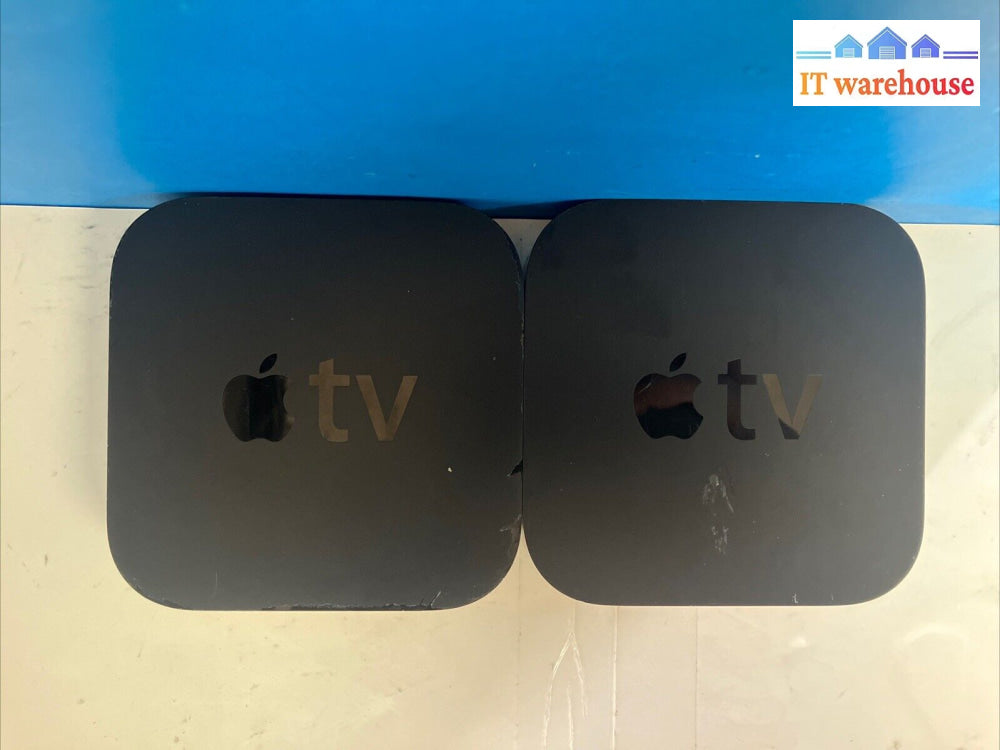 (Lot Of 2X) Apple Tv Media Streamer Model A1427 No Remote Control ~