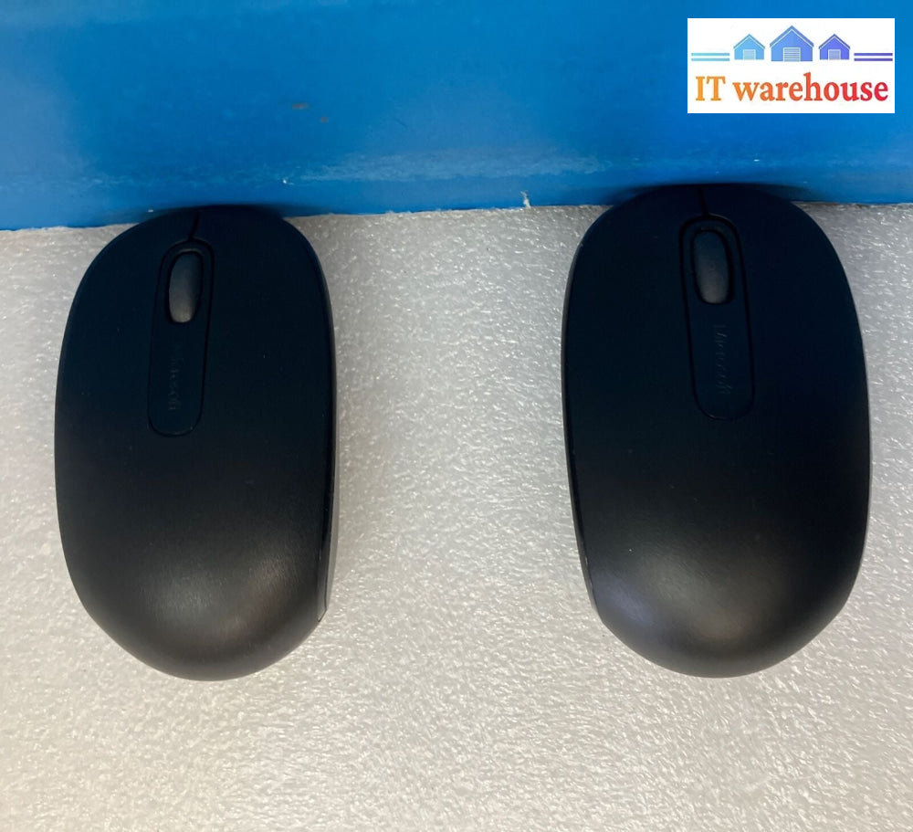 (Lot Of 2X) Microsoft 1850 Wireless Mouse X892374-002 (No Usb Receiver As Is) ~