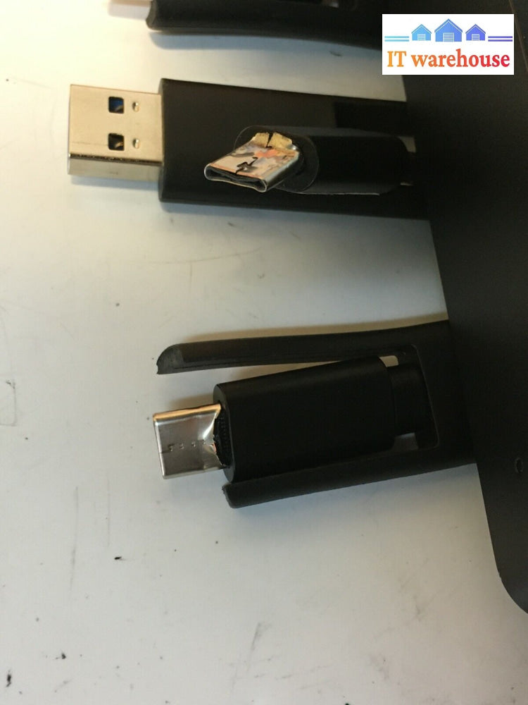 Lot Of 3 Dell Docking Station D6000 For Repair