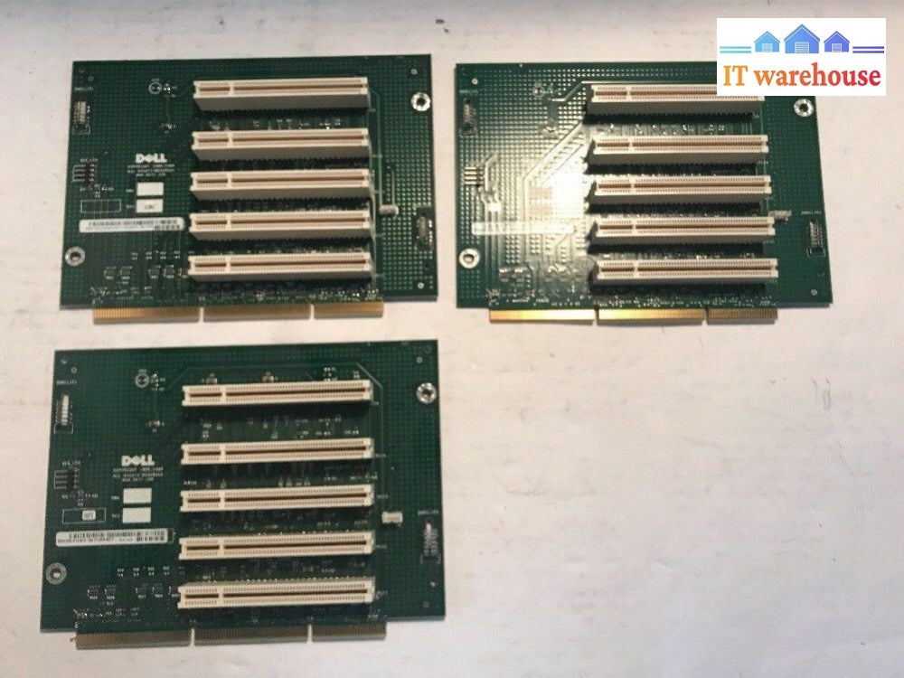 Lot Of 3 Dell Optiplex (Mx) 1424D 5-Slot Pci Riser Board 0001424D