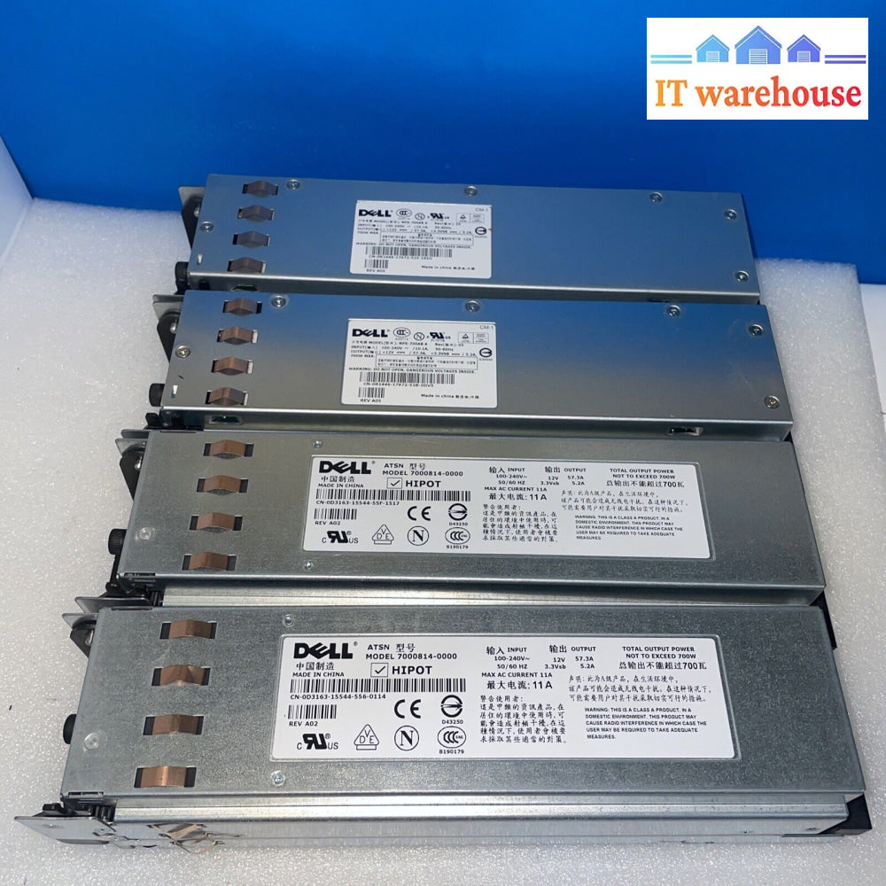 Lot Of 4 Dell Power Supplies For Poweredge 2850 Server