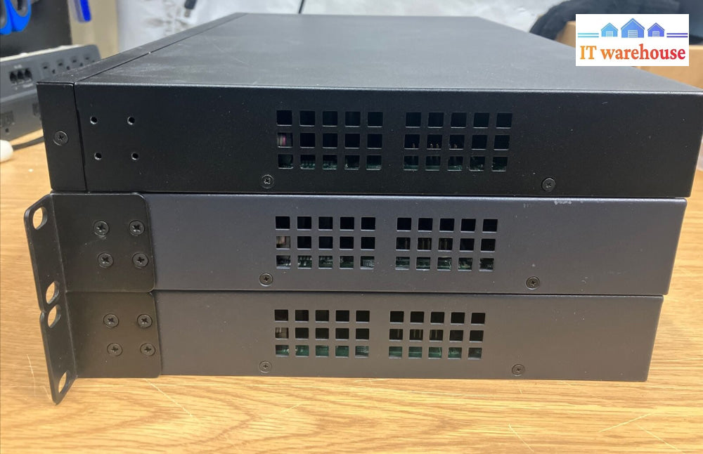 (Lot Of 3) Dell Powerconnect 3448 10/100Mbps 48-Port Network Switch W/ Ears~