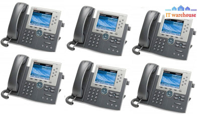 Lot Of 3 (Grade A) Cisco Cp-7965G 7965 Unified Ip Phones