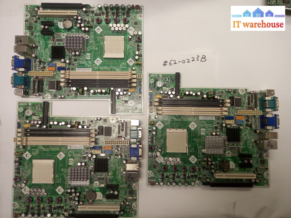 - Lot Of 3 Hp Dc5850 Sff System Motherboard Socket Am2 450725-002/003/004 @@@