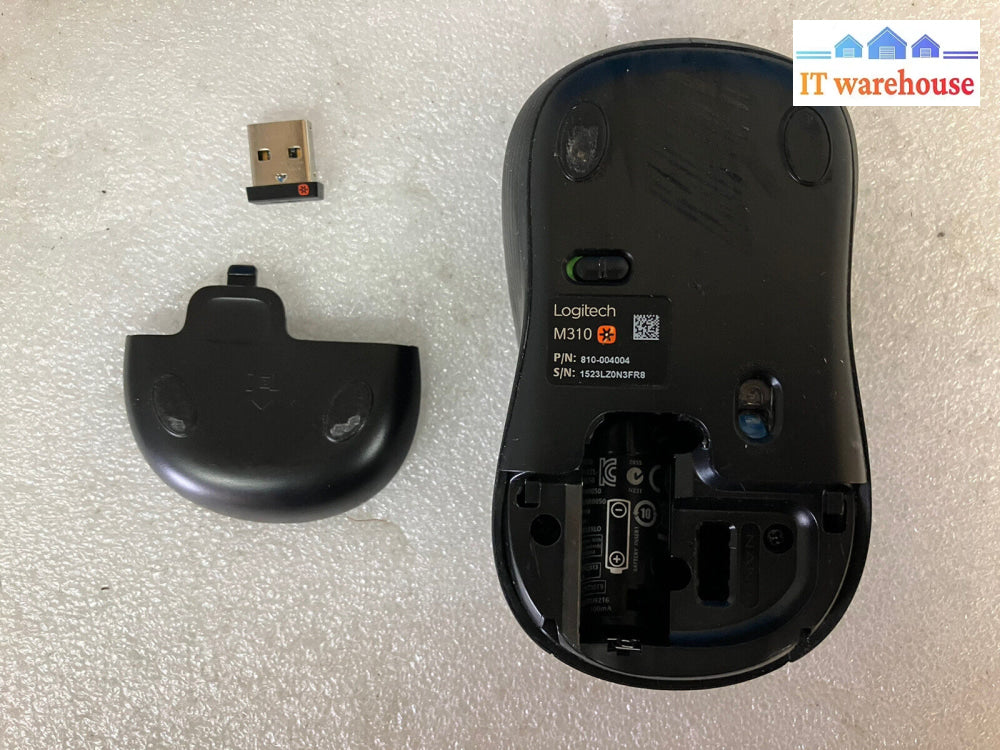 ~ Lot Of 3 Mixed Model Logitech M325 M310 M185 Wireless Mouse W/ Usb Receiver