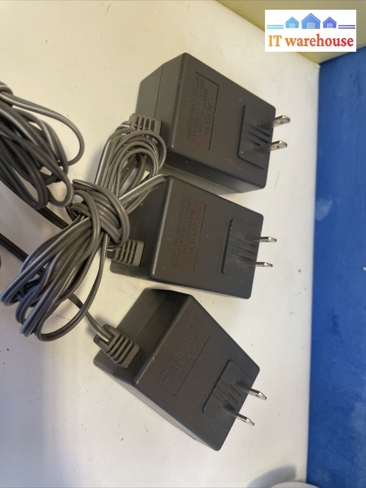 Lot Of 3 Panasonic Pqlv19 Ac Adapter Power Supply 6V 500 Ma