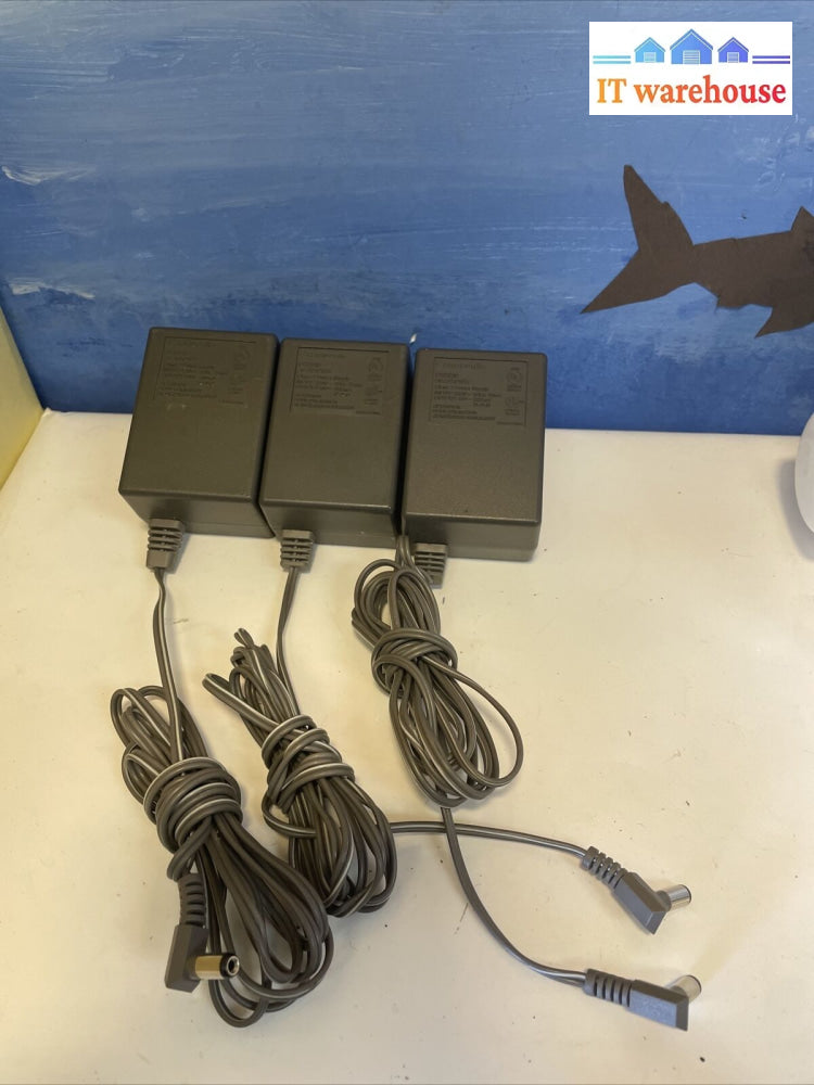 Lot Of 3 Panasonic Pqlv19 Ac Adapter Power Supply 6V 500 Ma