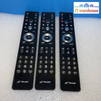 (Lot Of 3) Telus Tv Remote Control 2774