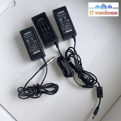 Lot Of 3 Unifive Ui345-1238 Output 12 V 3.8 A Power Supply Adapter