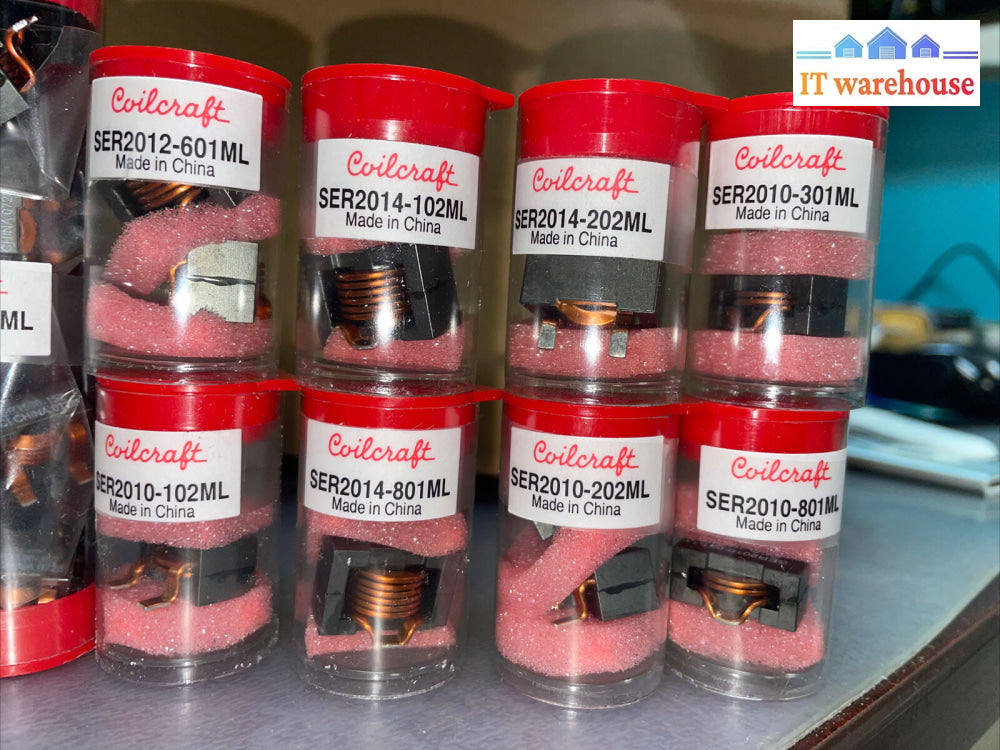 Lot Of 35 Coilcraft Ser1590 & Ser2010/Ser2012/Ser2014 Series