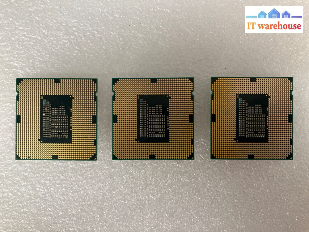 (Lot Of 3X) Intel Core I3-2120 3.30Ghz Dual-Core Cpu Processor Sr05Y Lga 1155 ~