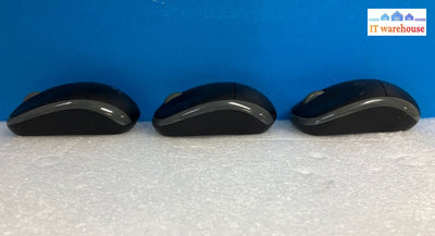 (Lot Of 3X) Logitech M215 Wireless Mouse With 3 Usb Receivers *Tested/Working* ~