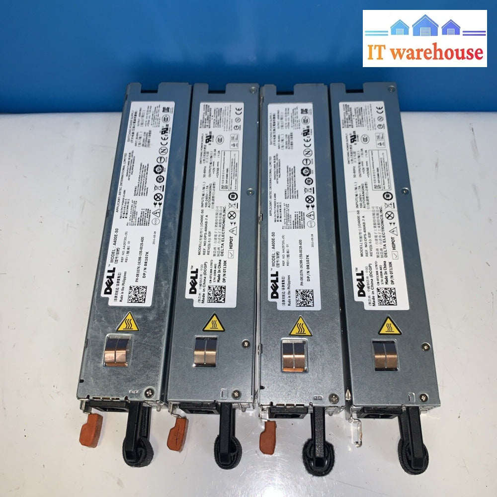 Lot Of 4 Dell 0R107K Poweredge R310 400W 100-240V~ 5.6A Power Supply A400E-S0