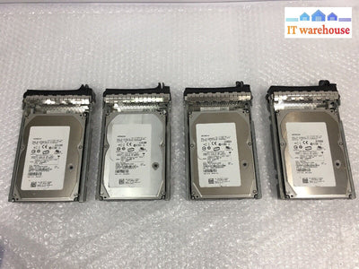 Lot Of 4 Hitachi 450Gb 15000Rpm Sas Hard Drive Hus154545Vls300 Xx517