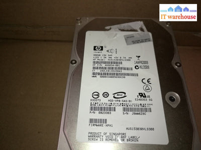 - Lot Of 4 Hp Hus153030Vls300 300Gb Sas Hard Drive P/N:466034-001 Fw:hph1 @@@