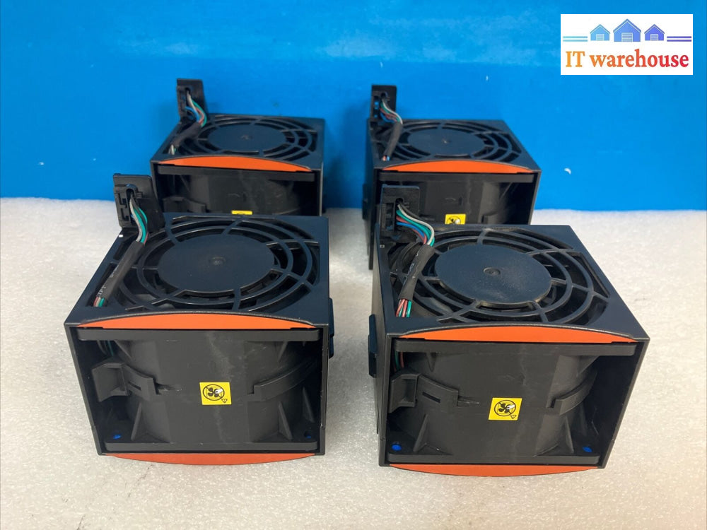 (Lot Of 4) Ibm X3650 M4 Server Cooling Fan 69Y5611 94Y6620 N31526C Gfc0812Ds ~