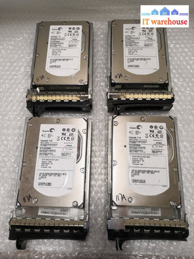 Lot Of 4* Seagate Dell St3146755Ss 0Dr238 146Gb 10K Sas Hard Drive