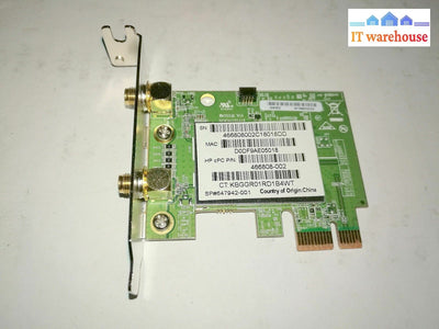 Lot Of 48 Hp Pci-E Wl-Lan 802.11 B/G/N Saffron Adapter Card 466808-002 @@@