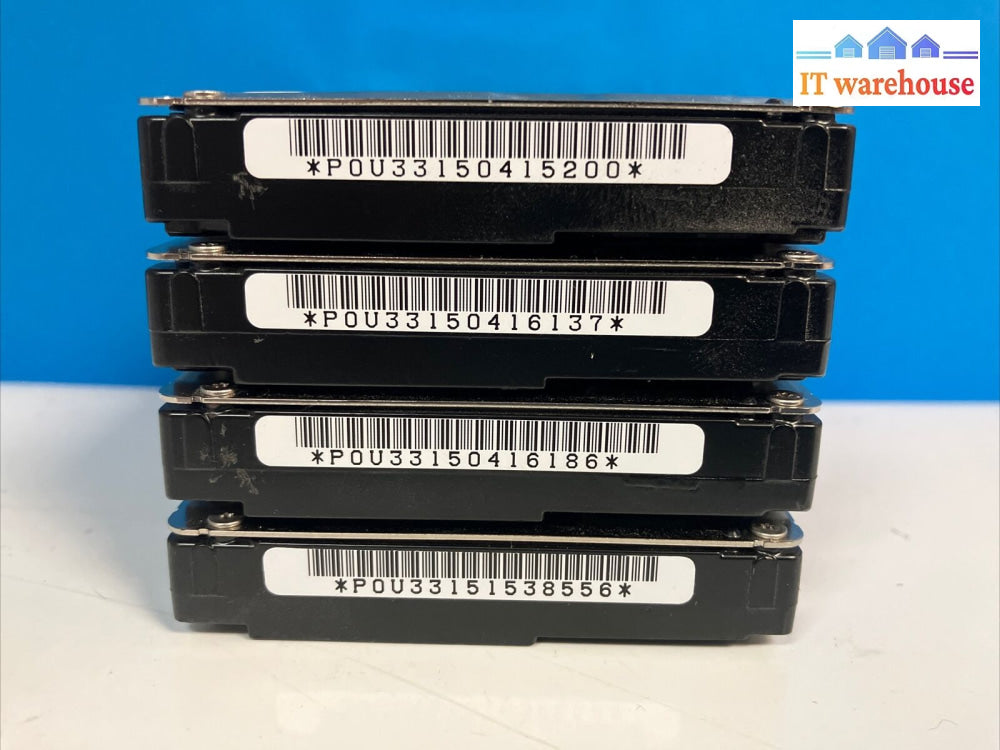 (Lot Of 4X) Dell Al13Sxb600N 15K Rpm 600Gb 2.5’ Laptop Hdd Hdeae00Daa51 0990Fd ~