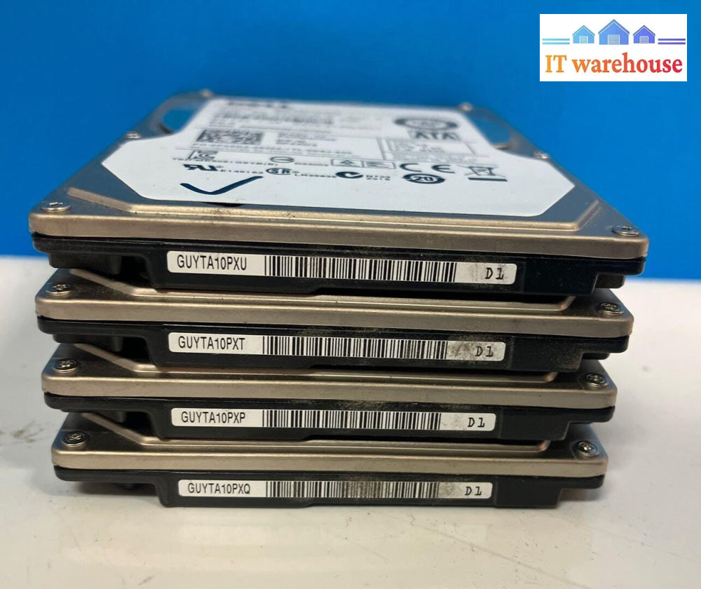 (Lot Of 4X) Dell Mk1661Gsyb 7200 Rpm 160Gb 2.5’ Laptop Hdd P/N: Hdd2F03 0P2Xd2 ~