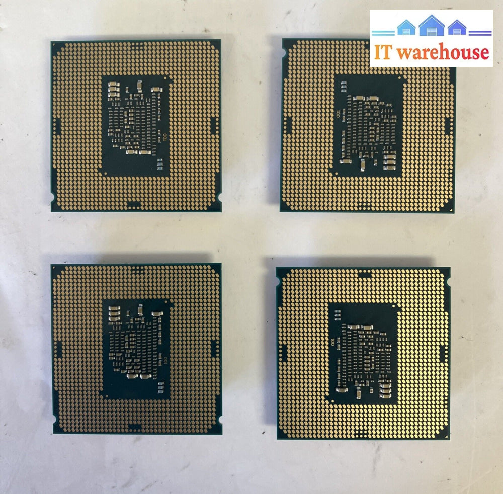 (Lot Of 4X) Intel Core I3-6100 3.70 Ghz Lga 1151 Desktop Cpu Processor Sr2Hg ~