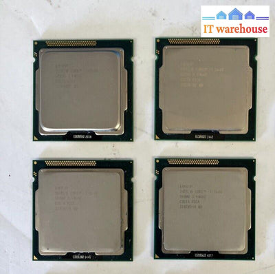 (Lot Of 4X) Intel Core I7-2600 3.40Ghz 4-Core Lga 1155 Cpu Processor Sr00B -