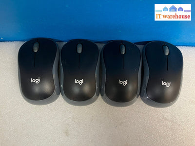 ~ (Lot Of 4X) Logitech M185 4418A- Mr0085 Wireless Mouse (No Usb Nano Receiver)