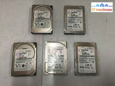 + Lot Of 5 26K5657 Ibm 73.4 Gb Sas 2.5’ 10K Hard Drive @@@