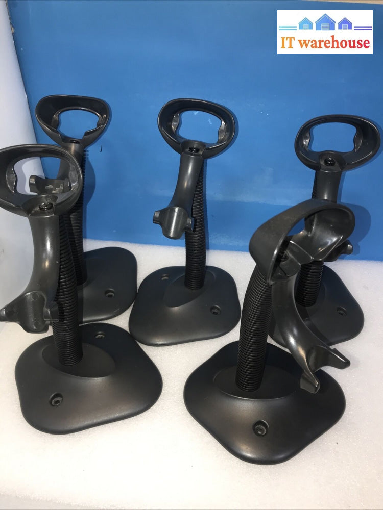 Lot Of 5 Goose Neck Stand For Motorola/Symbol Barcode Scanner Ls2208