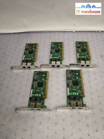 + Lot Of 5 Hp A7012-60601 Pci Gigabit Ethernet Network Card