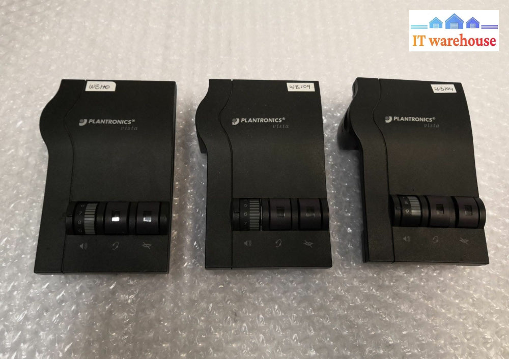 - Lot Of 5 Plantronics Vista M12 Universal Modular Amplifier