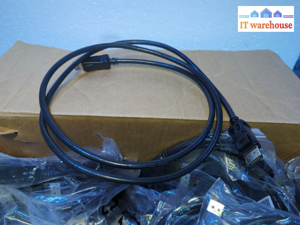 - Lot Of 50 New 6Ft Displayport Cable Cord Dp Male To