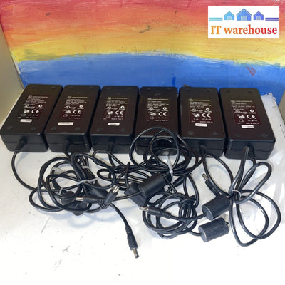 (Lot Of 6) Genuine Lei Nu70-1120520-I1 Ac/Dc Power Supply Adapter 12V 5.2A 62W