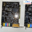 Lot Of 6 Sound Audio Card Full Height