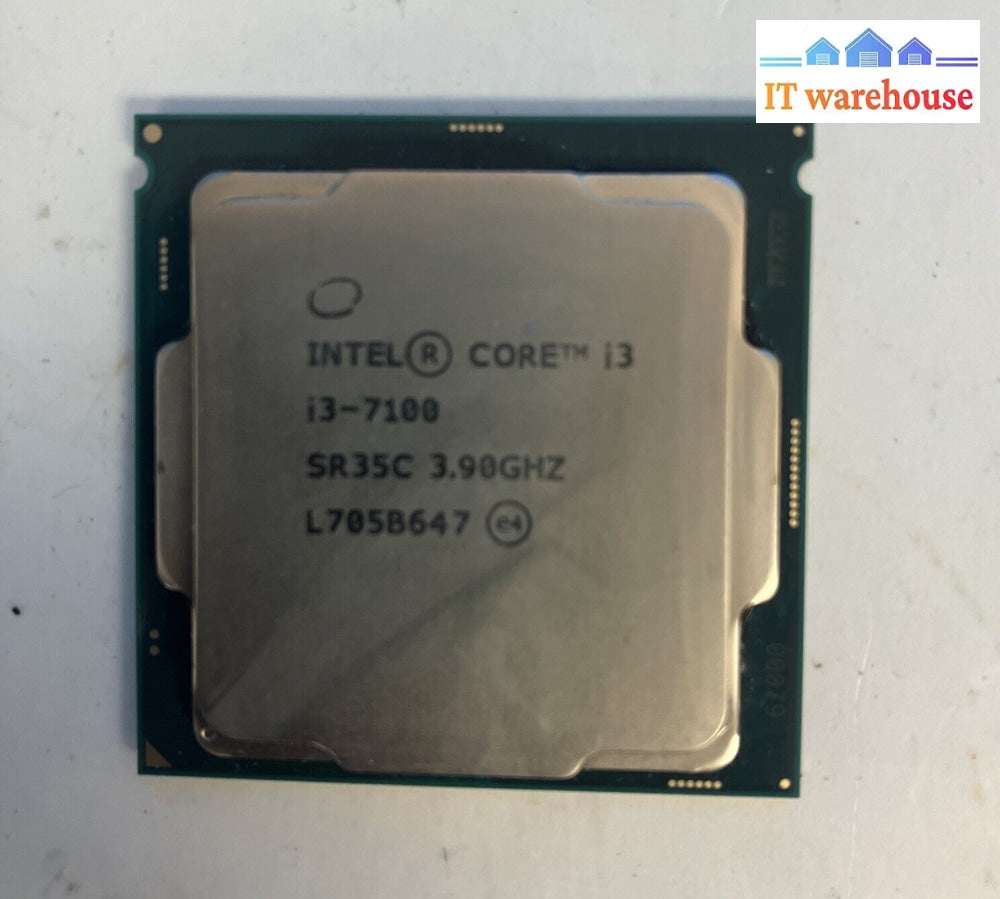 (Lot Of 6X) Intel Core I3-7100 3.90 Ghz Lga 1151 Desktop Cpu Processor Sr35C ~